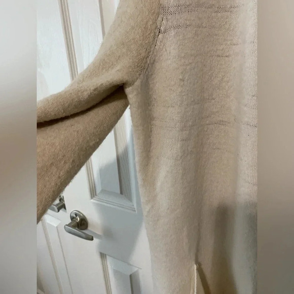 Madewell Cream and Tan Wool Cardigan - Size xl - Picture 3 of 16